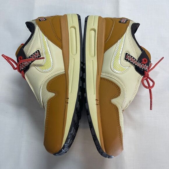 Nike Baroque Brown Air Max 1 Travis Scott Cactus Jack Athletic Sneaker Size 8.5 main image 8